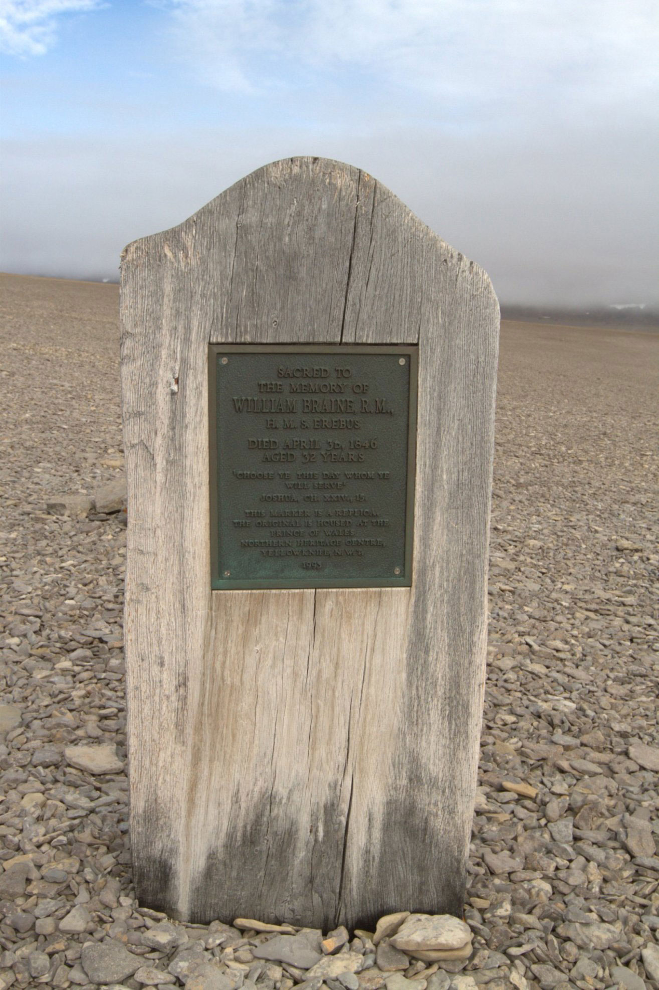 Grave of John Hartnell on Beechey Island